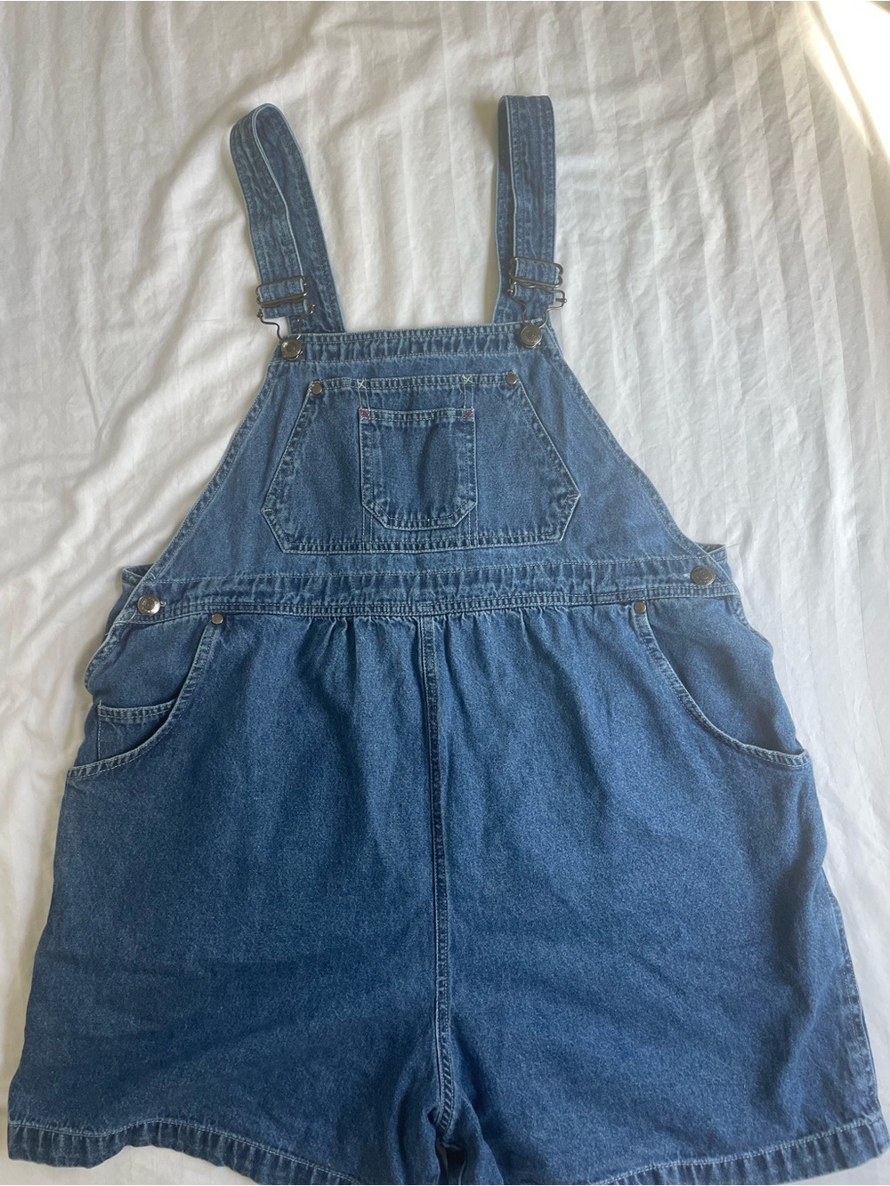 Duo Maternity Denim Short Overalls – Size M